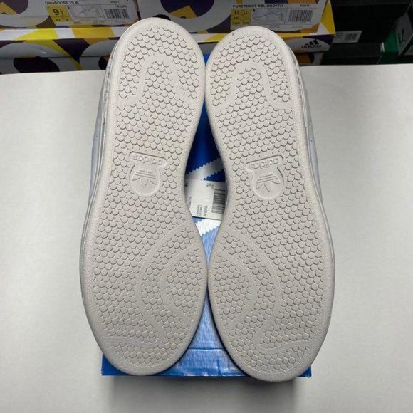 Adidas Stan Smith White / Blue Shoes - Picture 5 of 5